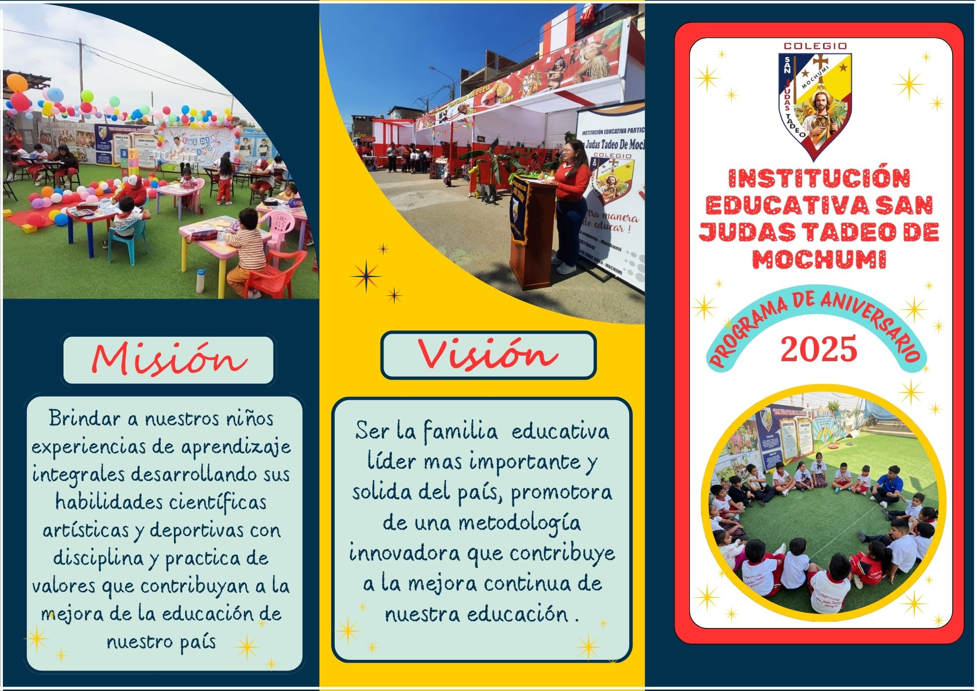 Folleto Tríptico Actividades Infantiles Ilust